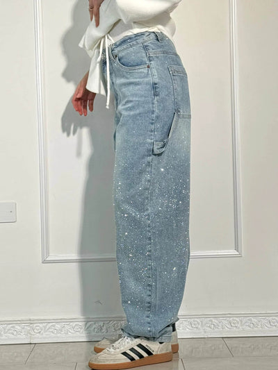 Stilfulde diamant-jeans