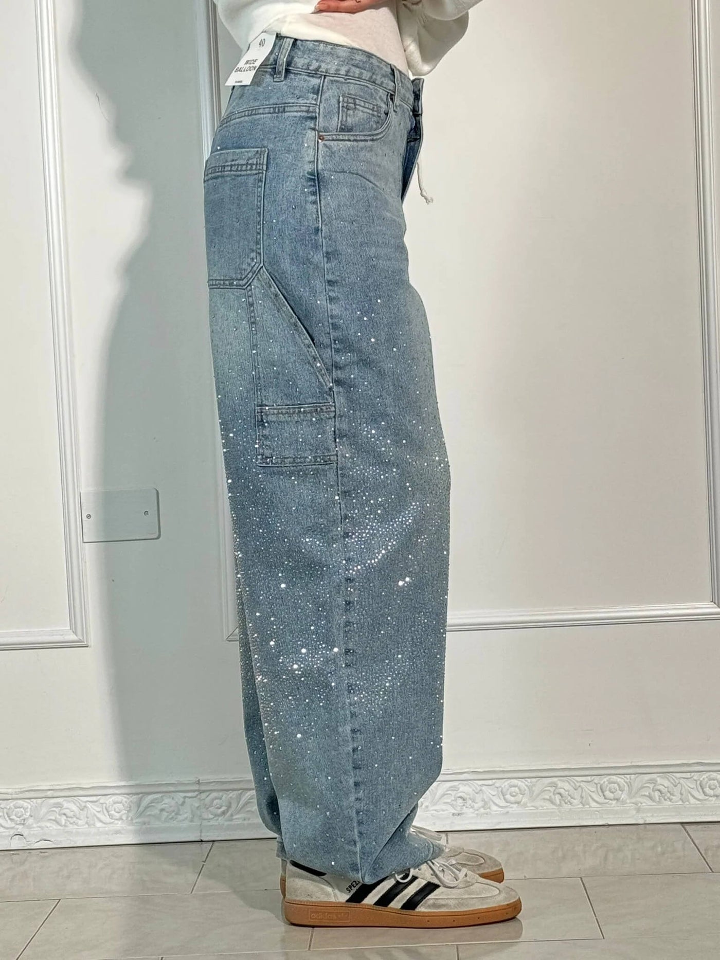 Stilfulde diamant-jeans