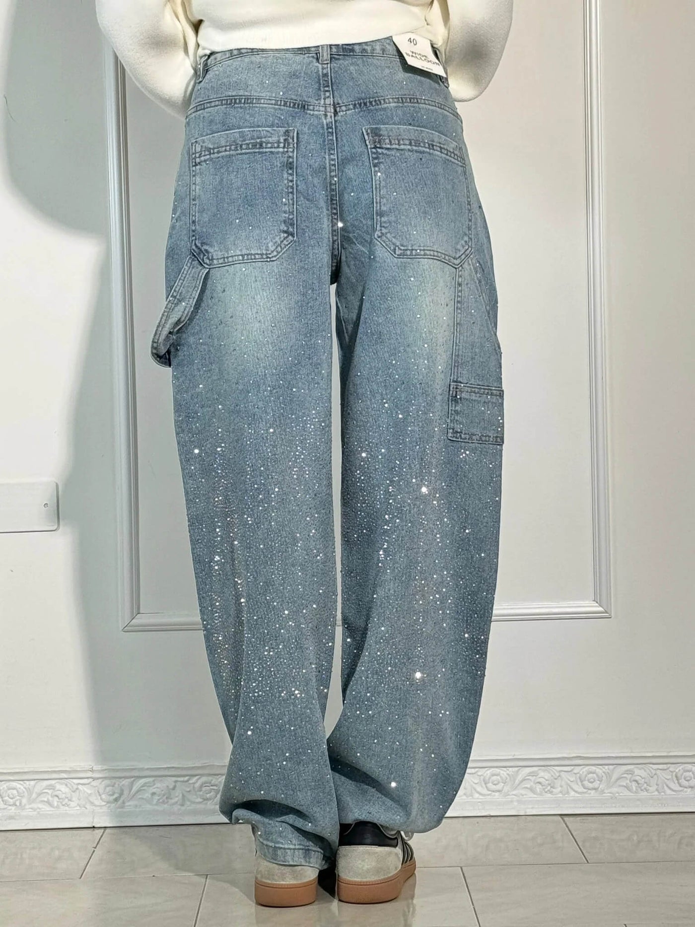 Stilfulde diamant-jeans