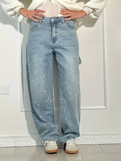 Stilfulde diamant-jeans