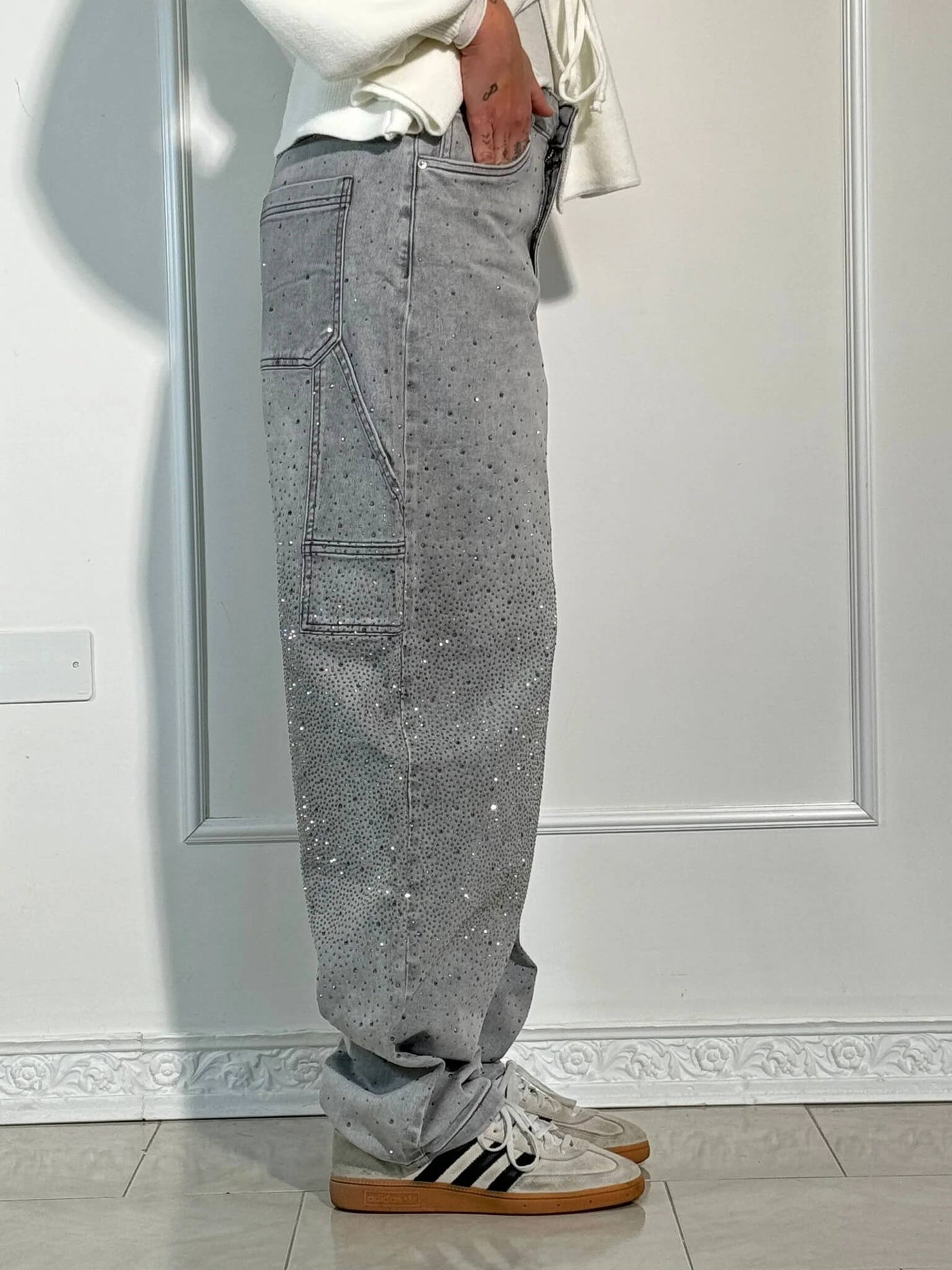 Stilfulde diamant-jeans
