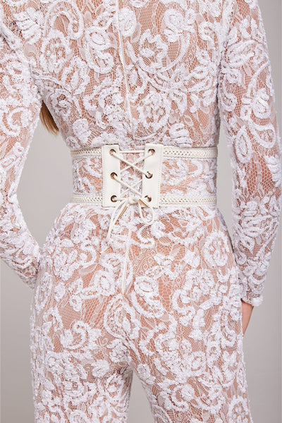 Ciri - Elegant jumpsuit med blonder