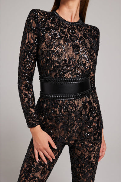 Ciri - Elegant jumpsuit med blonder
